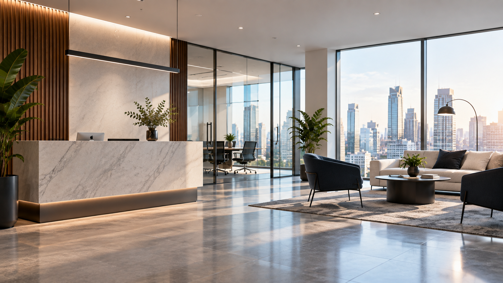Meridian & Co. office lobby
